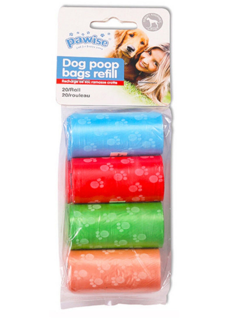 Pawise Dog Poop Bags Refill 160 Bags