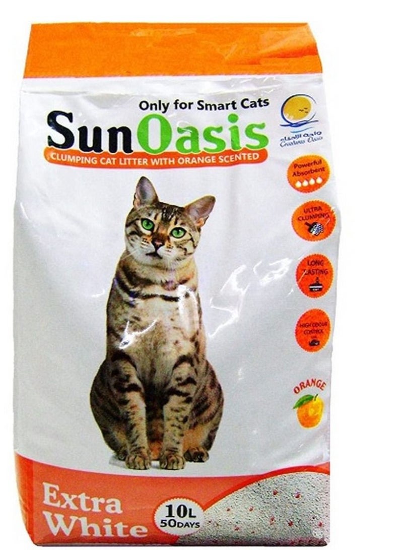 Premium Orange Scented Cat Litter by Generic