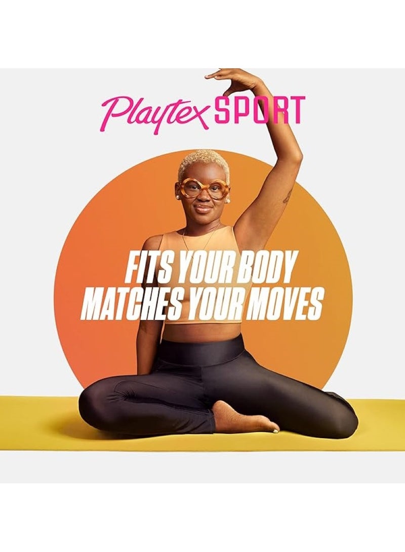 Playtex Sport Tampons Regular Unscented - 18 Pieces