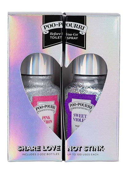 Poo-Pourri Share Love Not Stink Glitter Set of 2