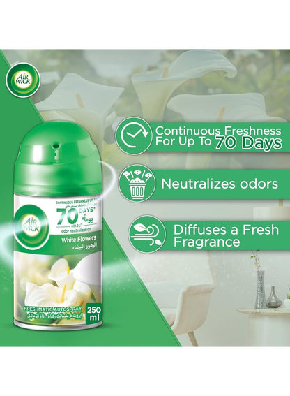 Air Wick Freshmatic Autospray White Flowers 250 ML