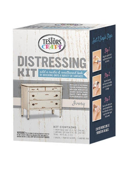 Testors Crafts Distressing Kit Ivory