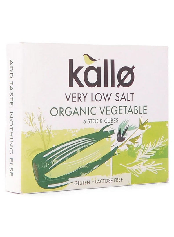 Kallo Very Low Salt Organic Vegetable Stock Cubes