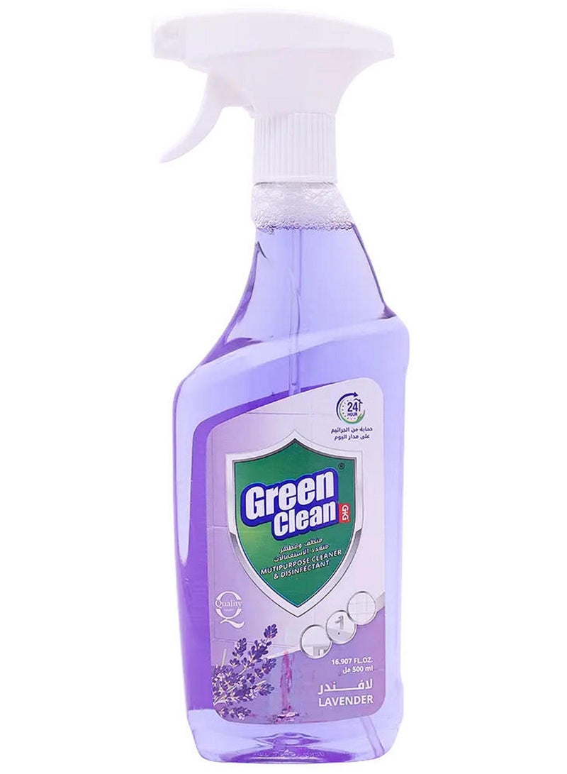 Green Clean All Surfaces Disinfectant Lavender 500 ML
