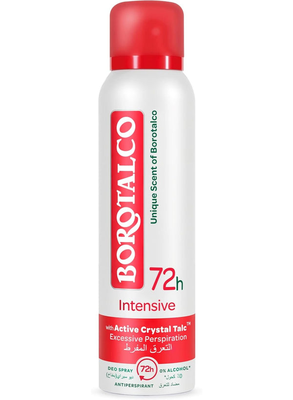 72h intensive, active crystal, active crystal talc, borotalco, crystal talc, crystal talc excessive, days key, deodorant spray, excessive perspiration, excessive perspiration deodorant, extra dry, perspiration deodorant, perspiration deodorant spray, talc