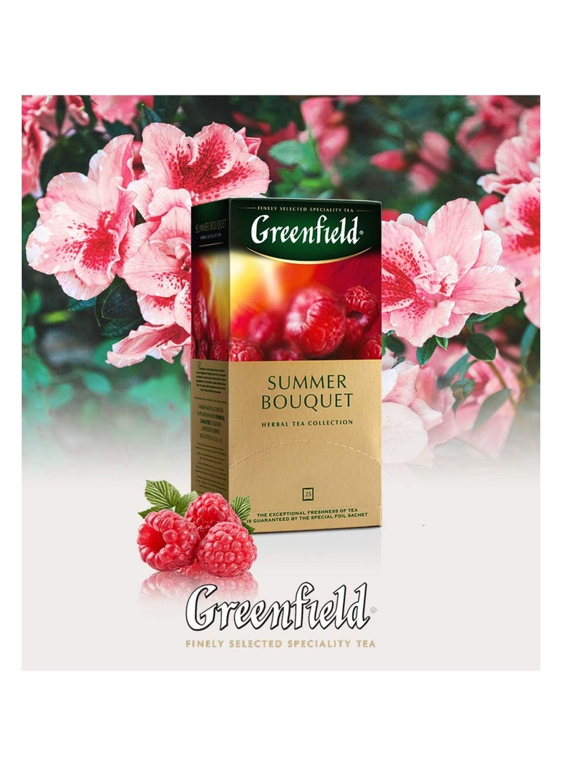 Greenfield Summer Bouquet Herbal Tea Bags 50 gm