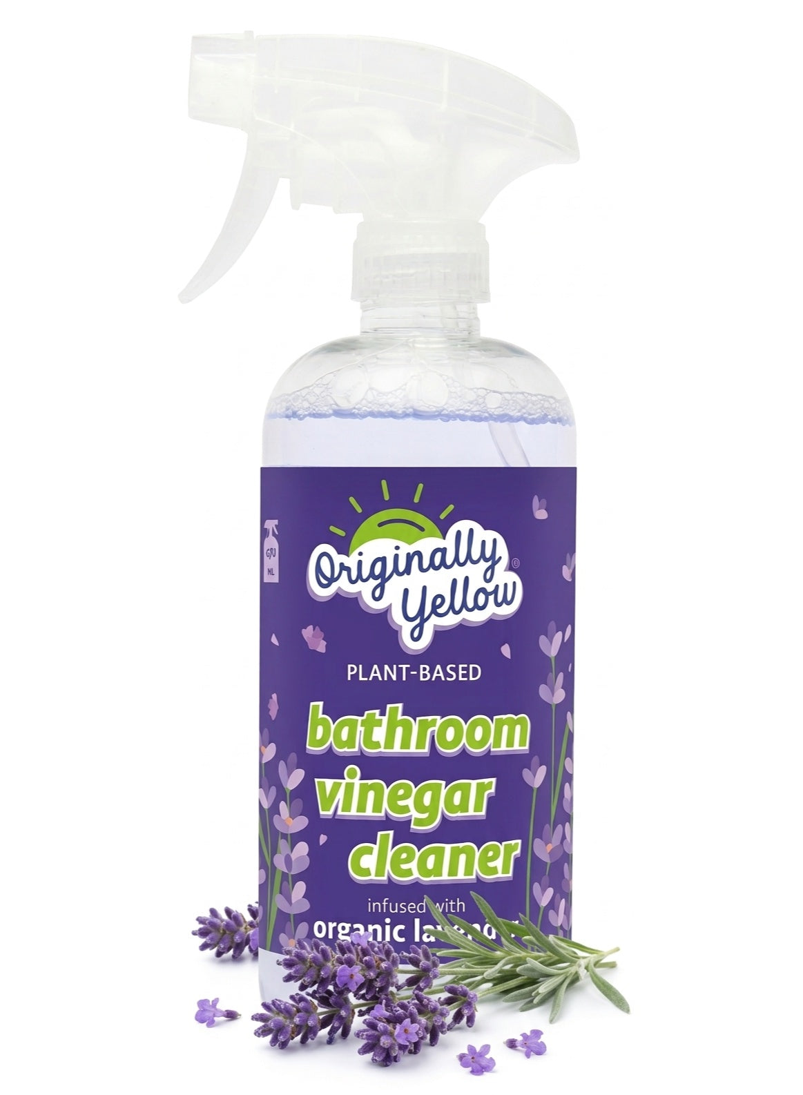 based bathroom, based bathroom vinegar, bathroom cleaner, bathroom vinegar, bathroom vinegar cleaner, cleaner infused, cool dry, organic lavender, originally yellow, plant based, plant based bathroom, soap scum, stainless steel, vinegar cleaner, vinegar c