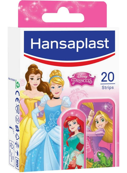 Hansaplast Disney Princess Plasters - 20 Multicolour