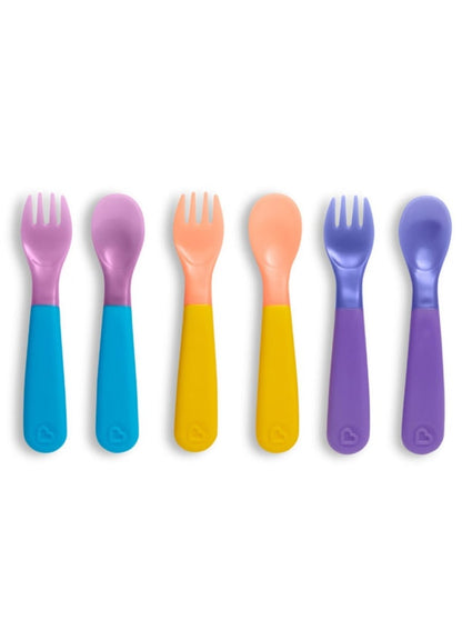 Munchkin Color Changing Toddler Forks and Spoons