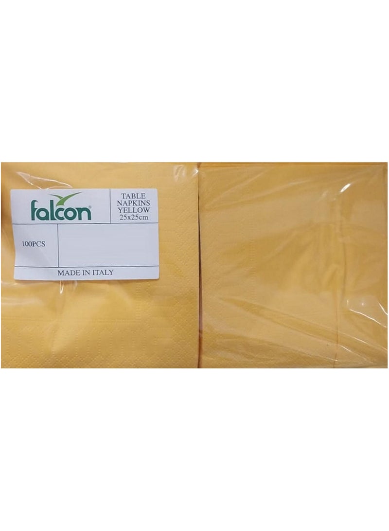 Elegant Falcon Table Napkins - 25 x 25 cm