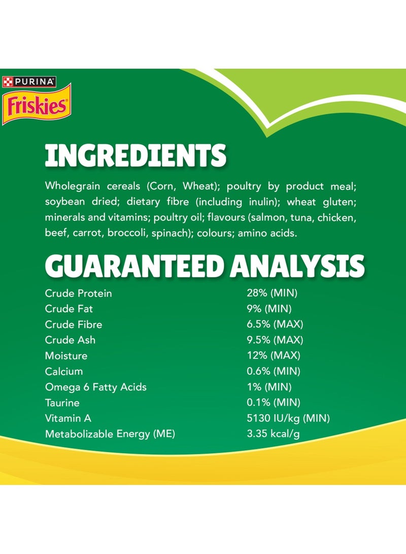 Friskies Indoor Delights Dry Cat Food 1Kg