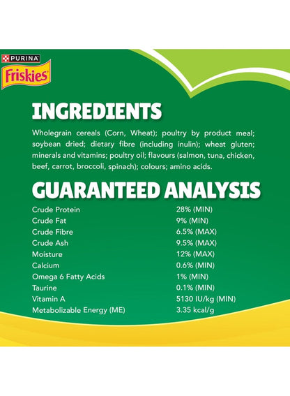 Friskies Indoor Delights Dry Cat Food 1Kg
