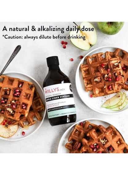 WILLY'S ACV Organic Apple Cider Vinegar with Mother
