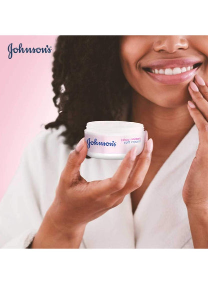 Johnson'S Body Cream 24 Hour Moisture Soft 100ml