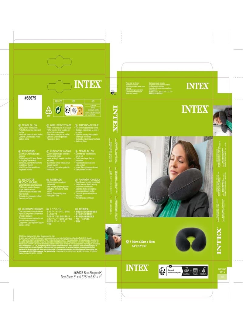 Inflatable Travel Pillow by INTEX