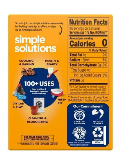 Arm & Hammer Pure Baking Soda 226 G