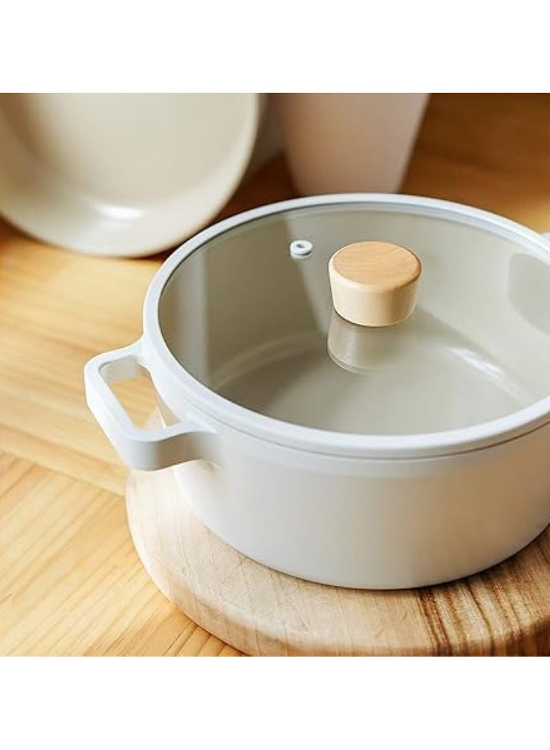 Neoflam Fika 9.5" Cast Stock Pot Casserole