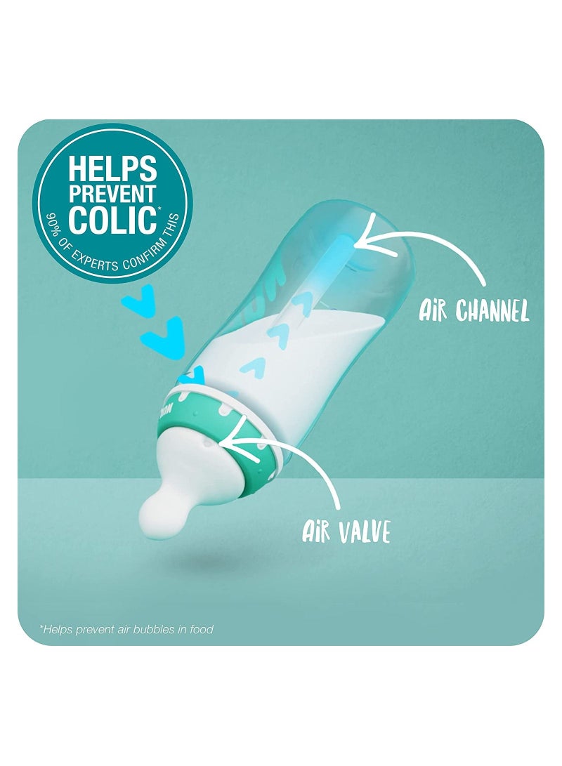 NUK First Choice+ Anti-Colic Baby Bottles Set