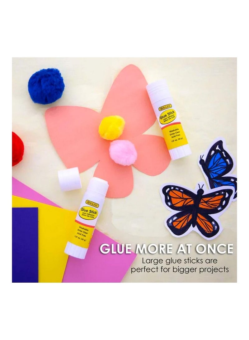 Bazic Glue Stick All Purpose 63g