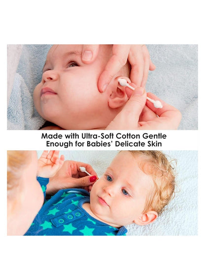 Masmi Baby Cotton Buds 60 Pack - Organic Safety