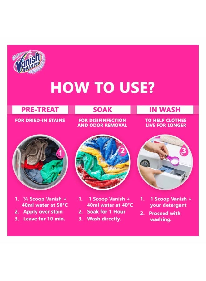 Vanish Oxi Action Stain Remover Powder 1 Kg