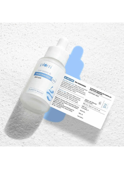 boost fragrance-free, clarity boost, clarity boost fragrance-free, list aqua, niacinamide serum, niacinamide serum clarity, oily dry, plum, plum rice, rice water, serum clarity, serum clarity boost, skin tone, skin type, skin types