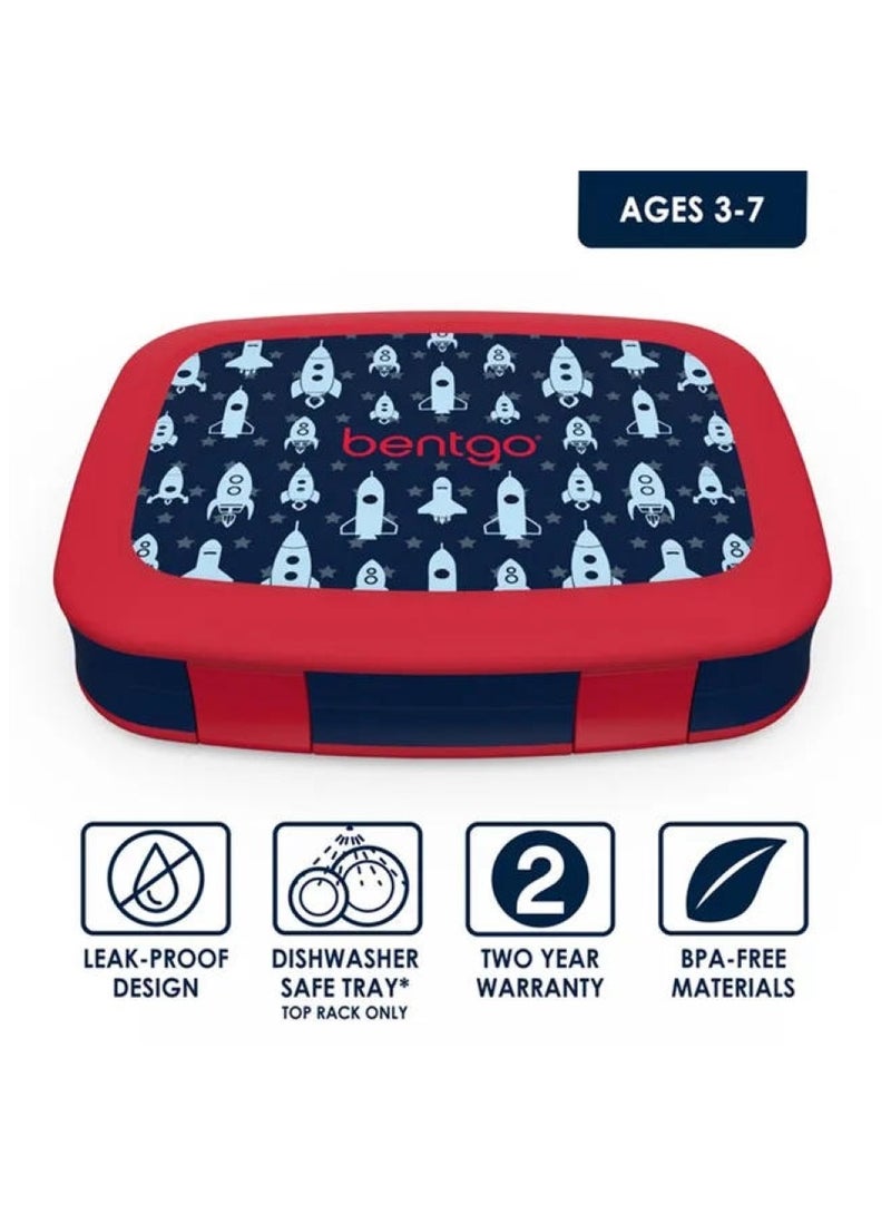 Bentgo Kids Lunch Box Rocket - Premium Quality