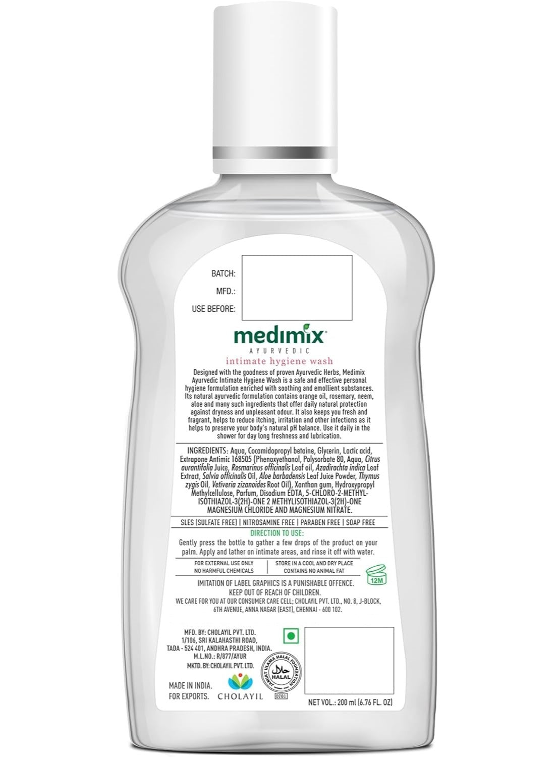 ayurvedic intimate, bisabolol thyme, bisabolol thyme oil, essential ingredients, extract bisabolol, extract bisabolol thyme, hygiene wash, hygiene wash enriched, intimate hygiene, intimate hygiene wash, medimix, neem extract, neem extract bisabolol, thyme