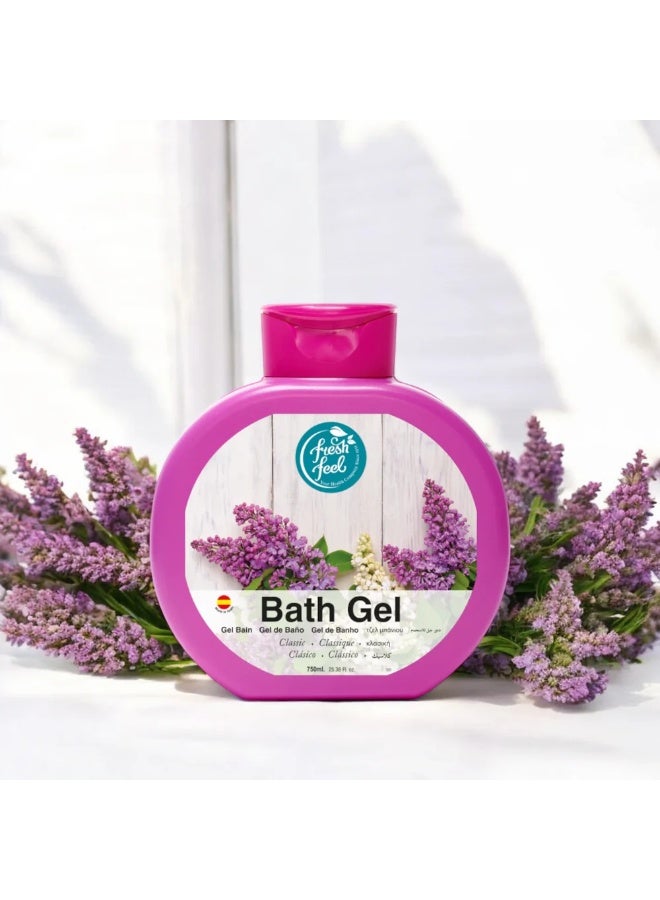 FRESH FEEL Classic Bath Gel 750 ML