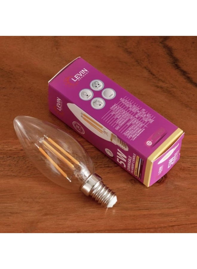 Levin Germany LED Candle Bulb 5W Dimmable