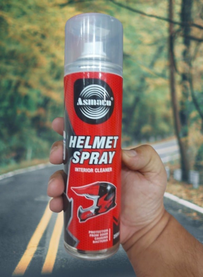 Asmaco Helmet Spray Interior Cleanser 250 ML