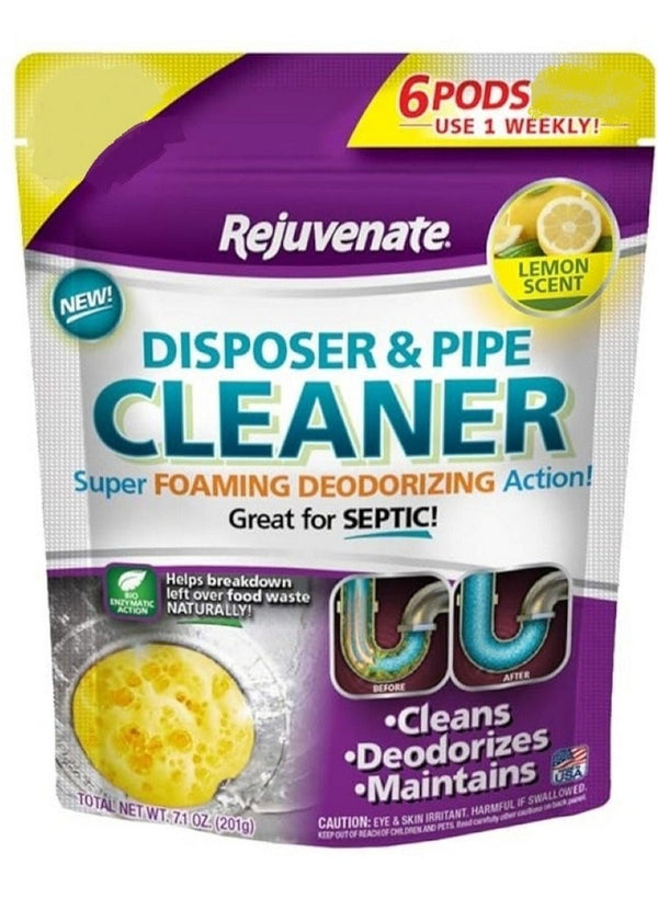 Rejuvenate Disposer And Pipe Cleaner Lemon Scent