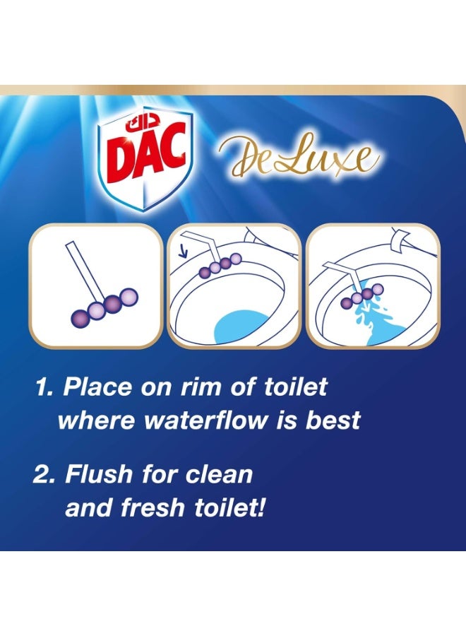 Dac Toilet Rim Block Deluxe Magic Moon Flower 50G