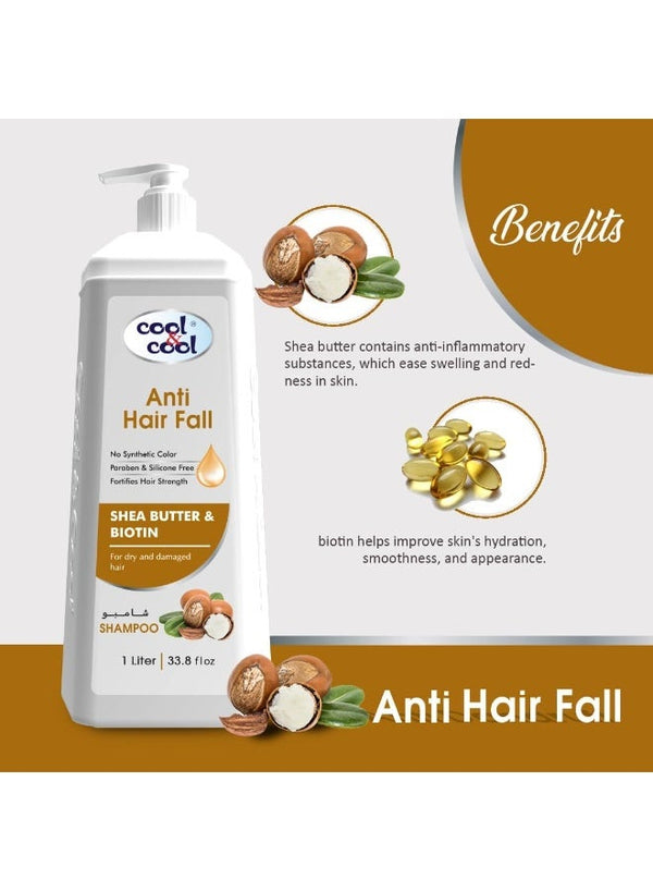 Cool & Cool Anti Hair Fall Shampoo 1L