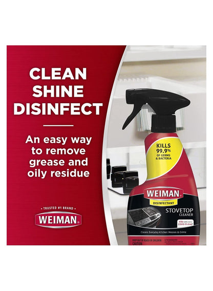 Weiman Ceramic & Glass Cooktop Cleaner 354.88 ML