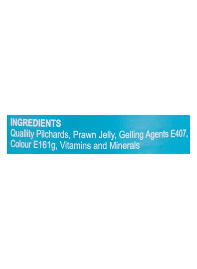 Snappy Tom Grain Free Pilchards in Prawn Jelly 400g