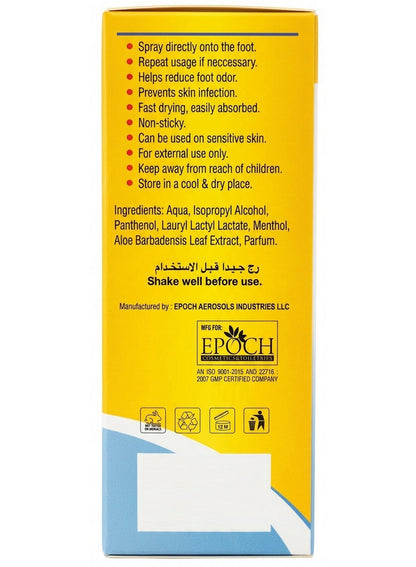 100ml, Elegant, Hand & Foot Care - Feet Deodorant