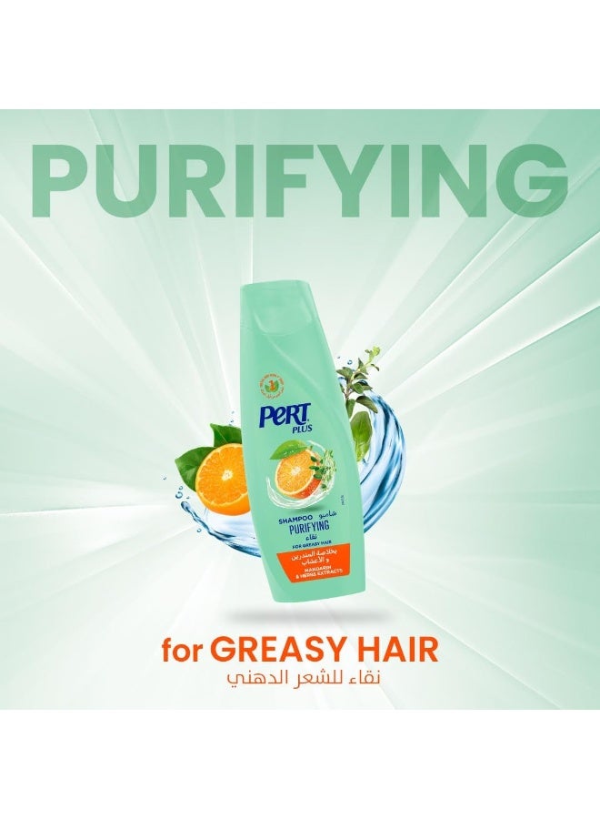 Mandarin & Herbs Extracts Shampoo 400ml PERT PLUS