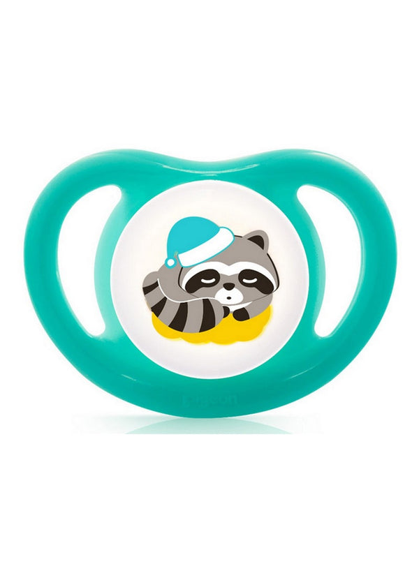 Pigeon Mini Light Dino Raccoon Pacifier Size L
