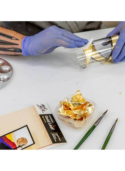 Mont Marte Imitation Gold Leaf 14x14cm - 25 Sheets
