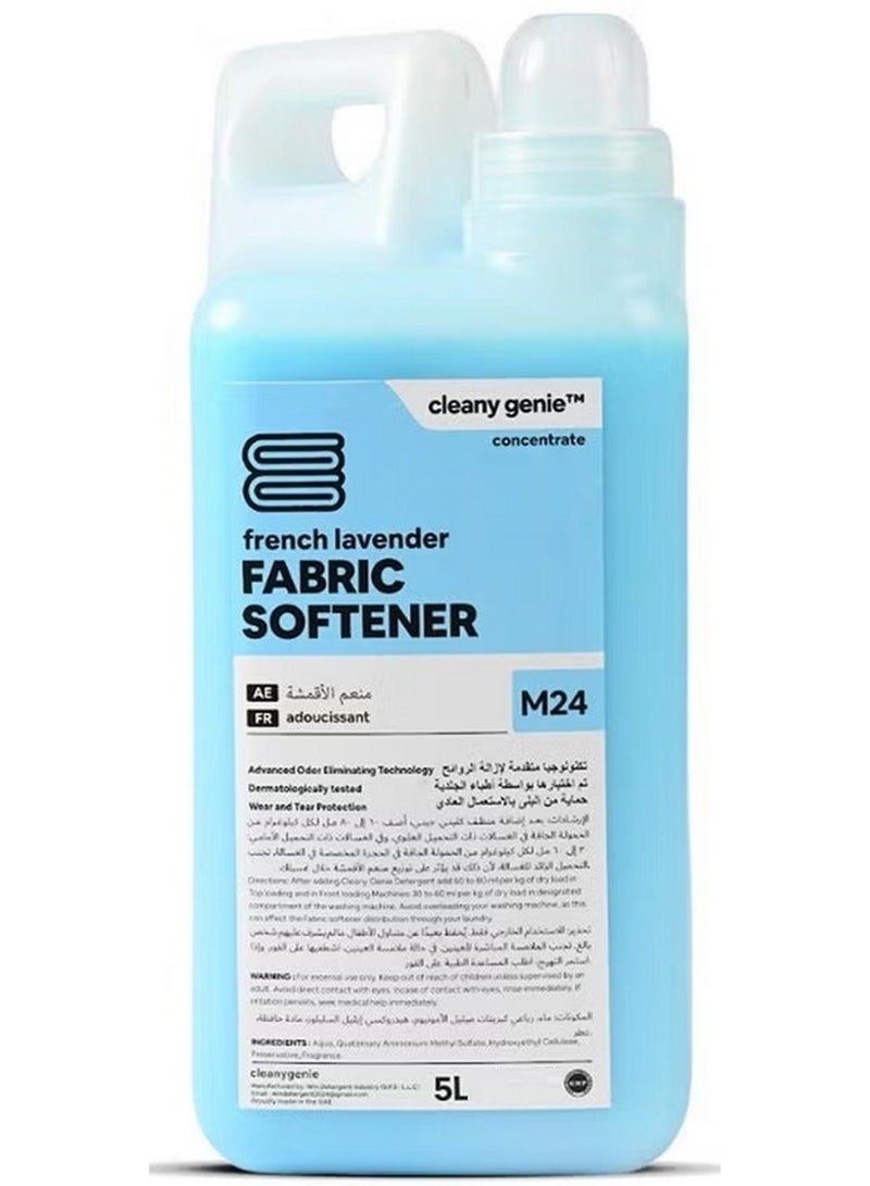 Cleany Genie Fabric Softener 5L French Lavender