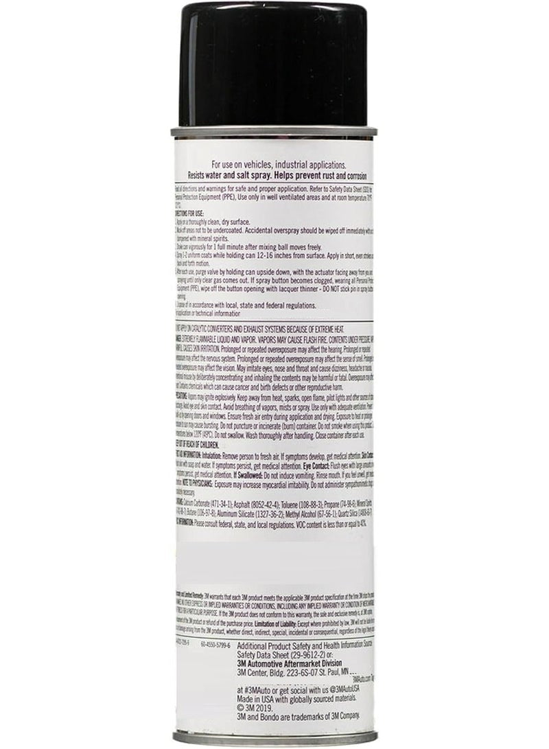 Bondo Rubberized Undercoat Aerosol 510G