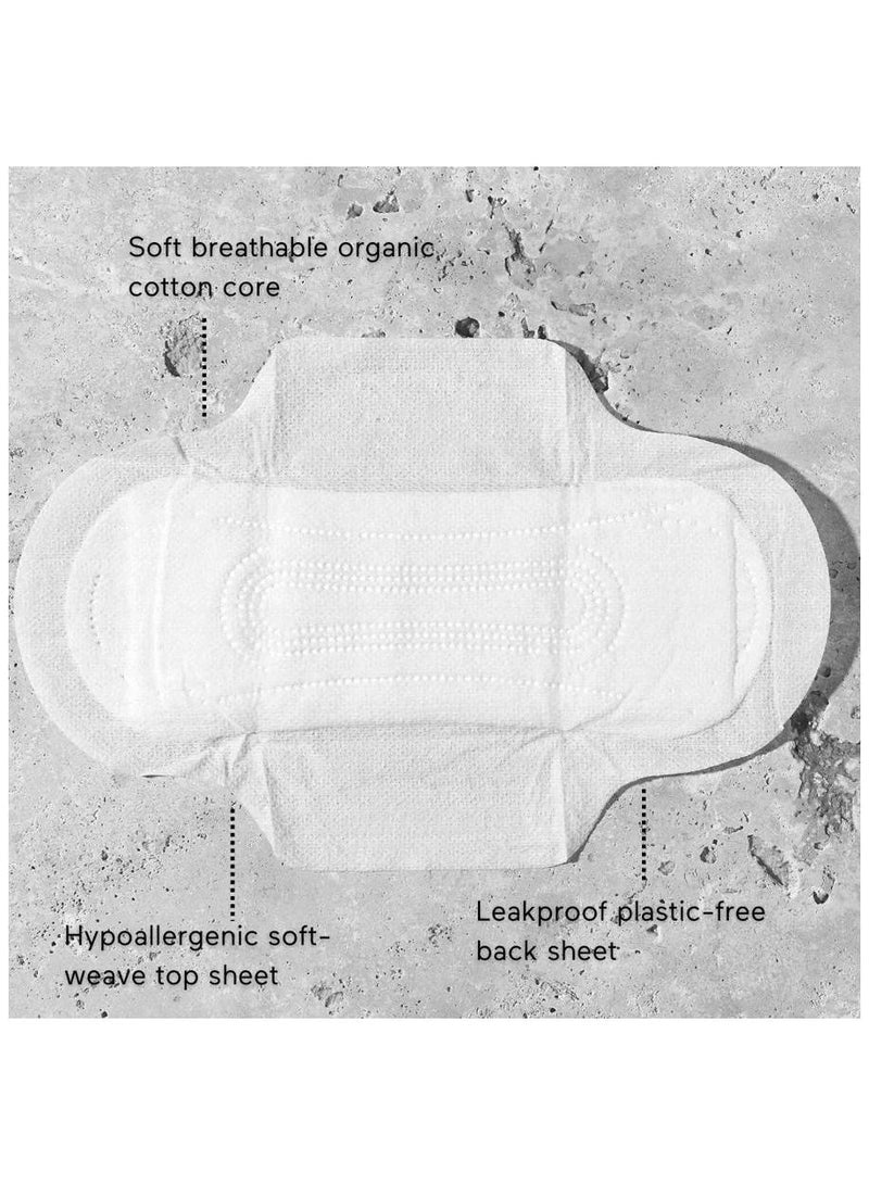 Organic Cotton Heavy Pads with Wings - &SISTERS