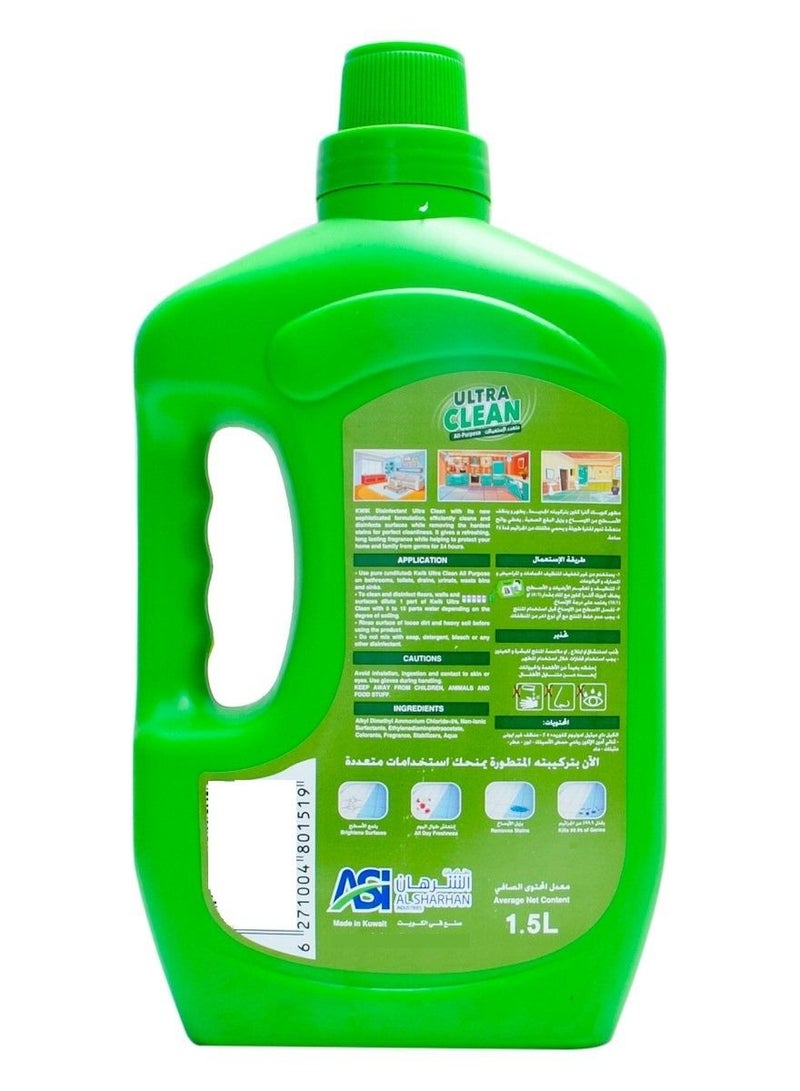 Kwik Shine All Purpose Disinfectant Ultra Clean Pine