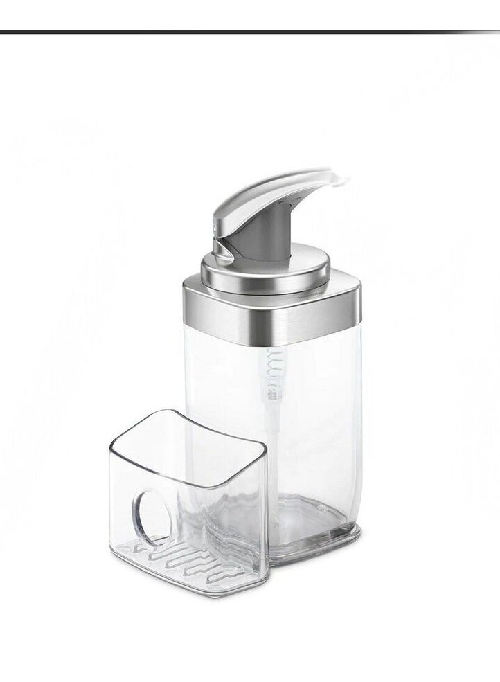 Simplehuman Brushed Nickel Push Pump with Caddy