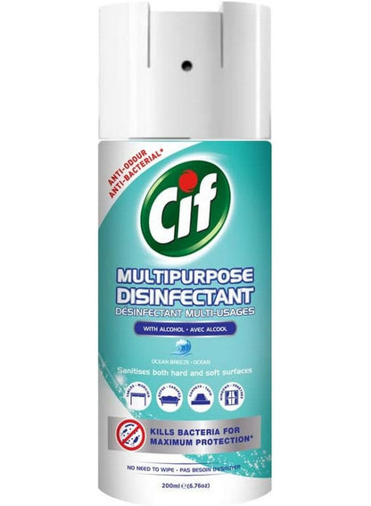 CIF Multipurpose Disinfectant Spray Ocean Breeze 200ml