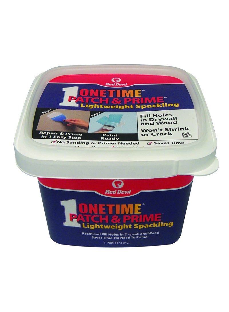 Red Devil Onetime Patch & Prime Spackling 473 ML