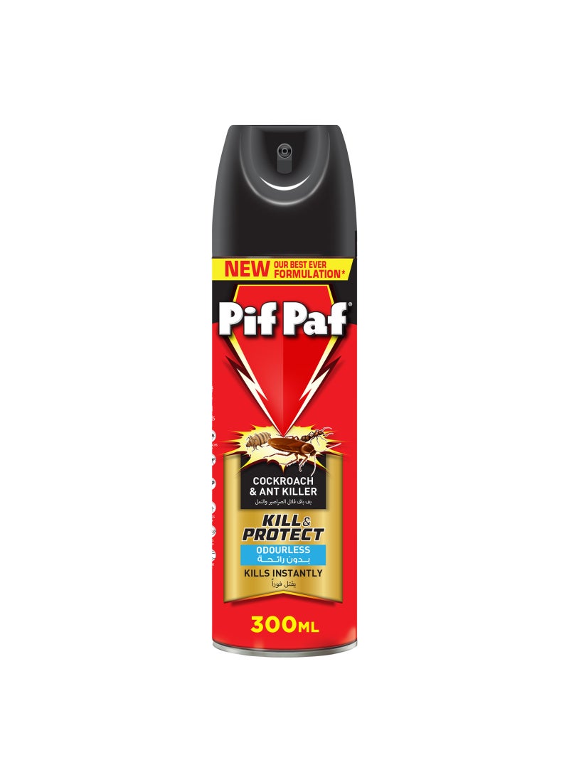 Pif Paf Cockroach & Ant Killer Spray 300ml