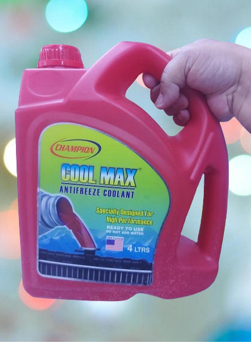 Champion Cool Max Anti-Freeze Coolant 4 Liter