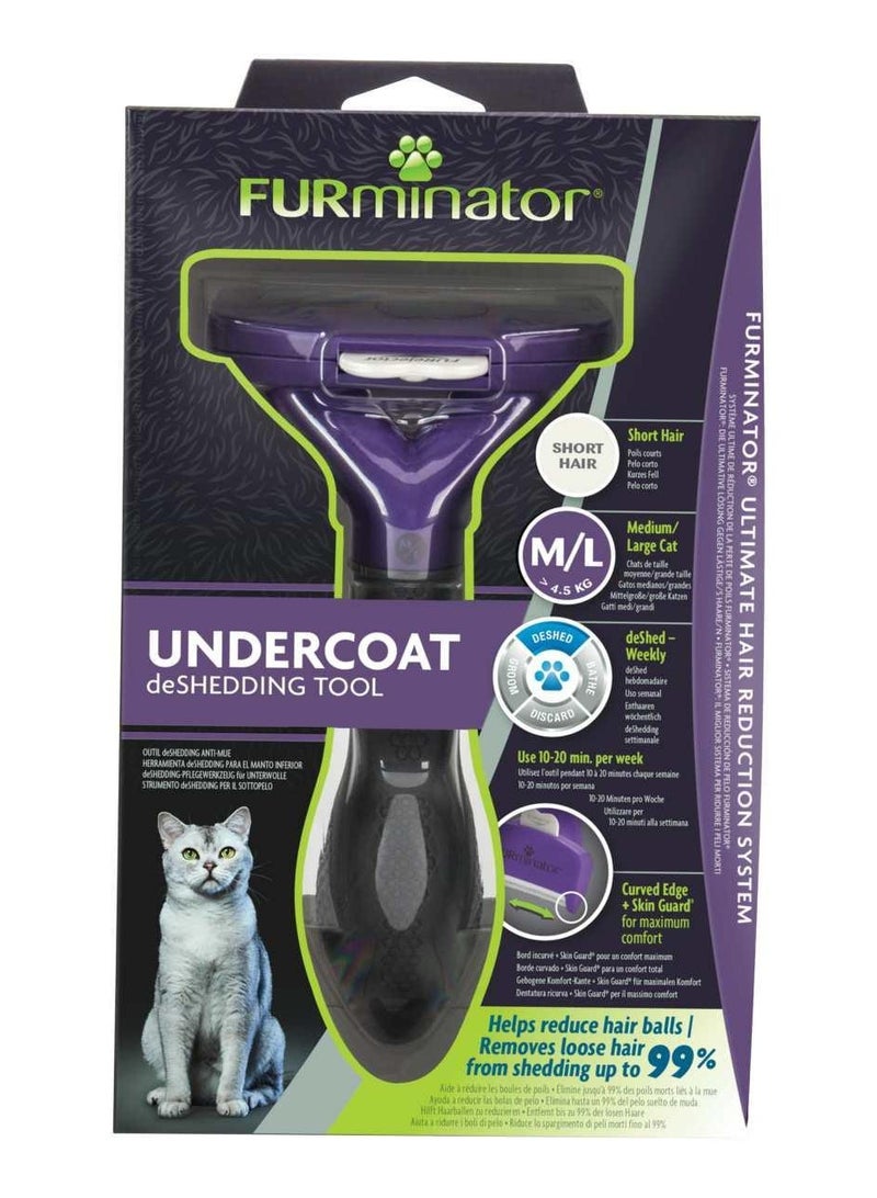 FURminator Cat Undercoat Deshedding Tool